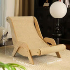 Sisal Cat Lounge Chair Sofa Kitten Hammock Pet Scratching Post Pad Sleep Bed UK