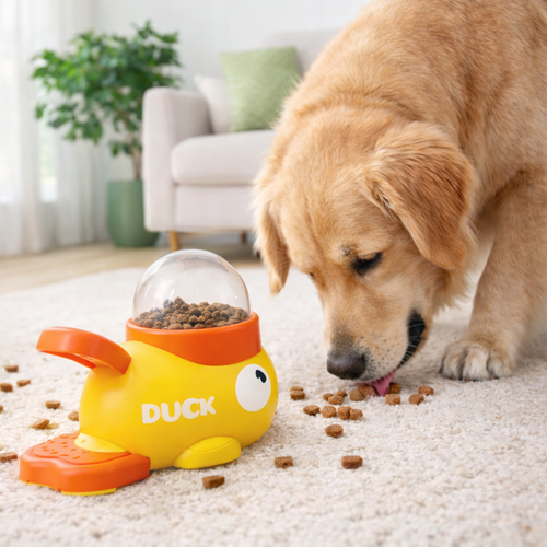 Duck Shape Dog Treat Dispenser