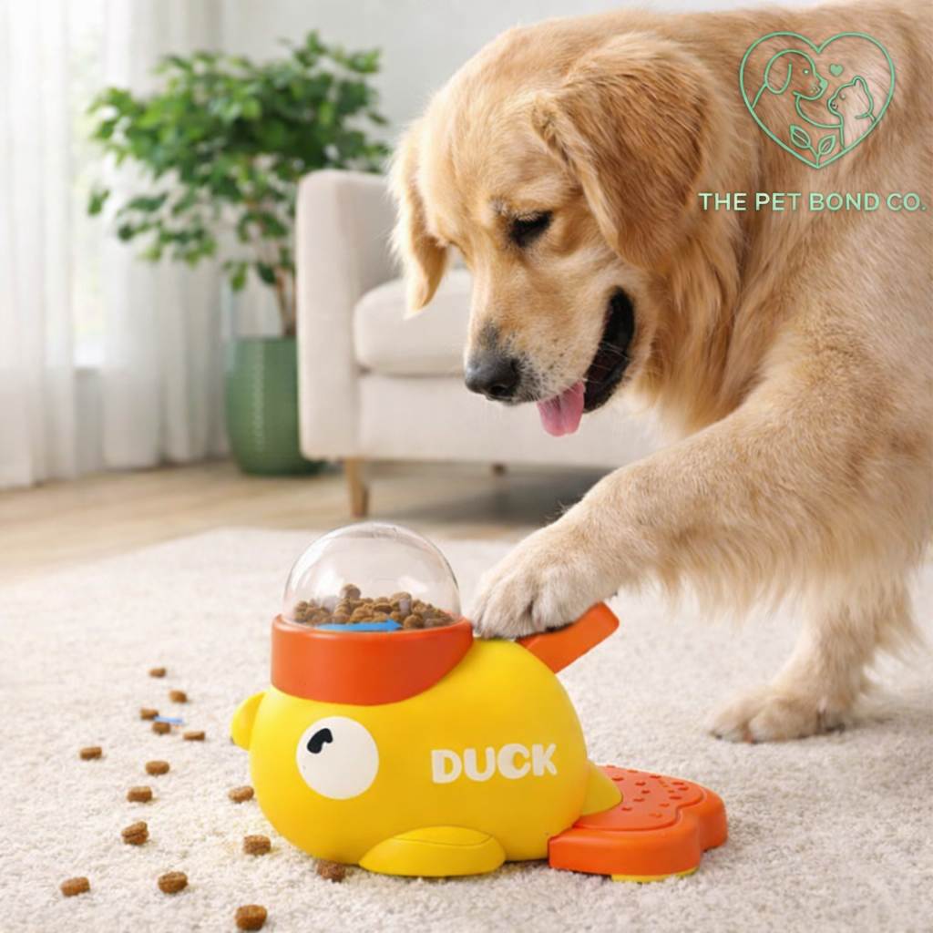 Duck Shape Dog Treat Dispenser
