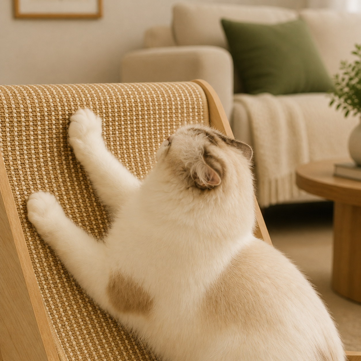 Sisal Cat Lounge Scratcher Bed